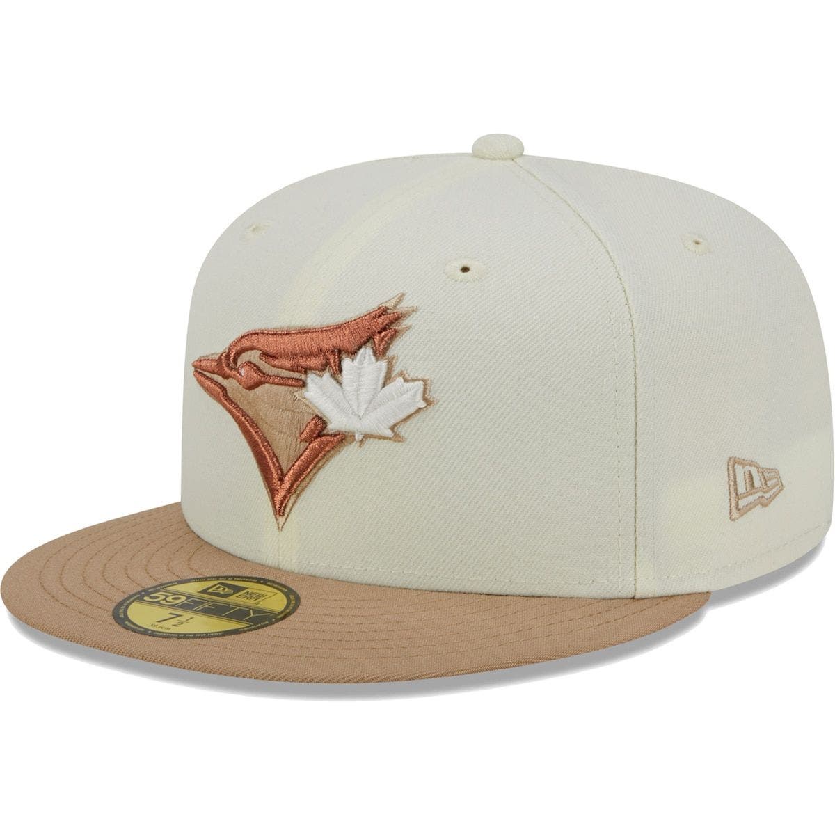 New Era Men's New Era Cream Toronto Blue Jays Chrome Camel Rust