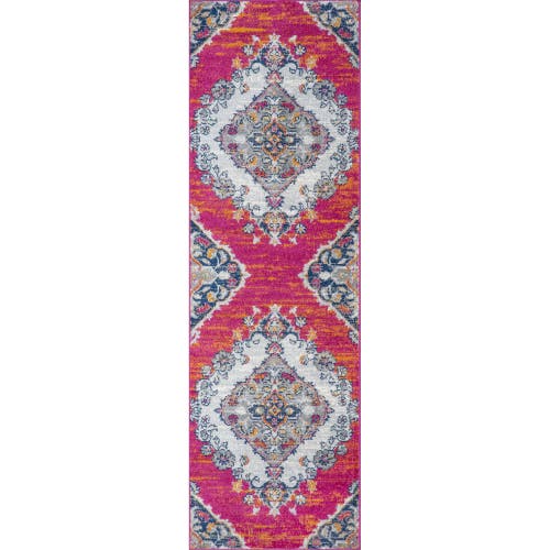 Jonathan Y Bohemian Flair Boho Vintage Medallion Area Rug In Multi