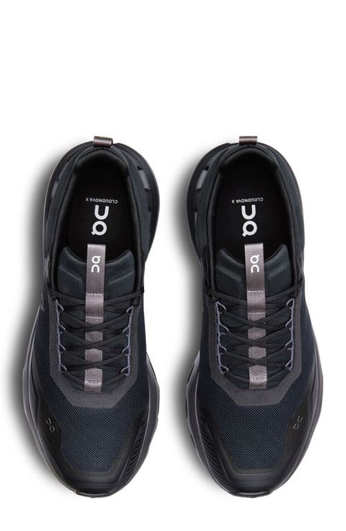 Shop On Cloudnova X Training Sneaker In Black/eclipse