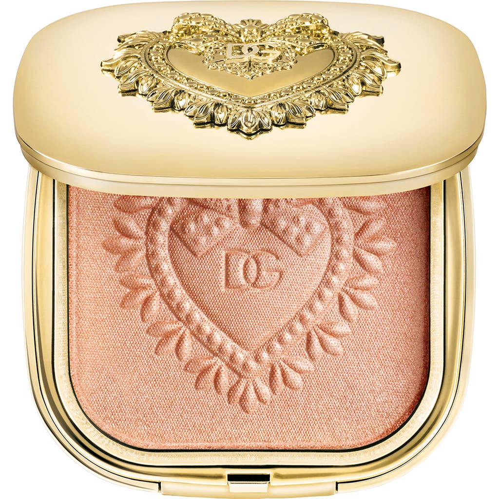 Shop Dolce & Gabbana Dolce&gabbana Everlift Luminizer Oil-infused Soft Halo Highlighter Powder In No Color