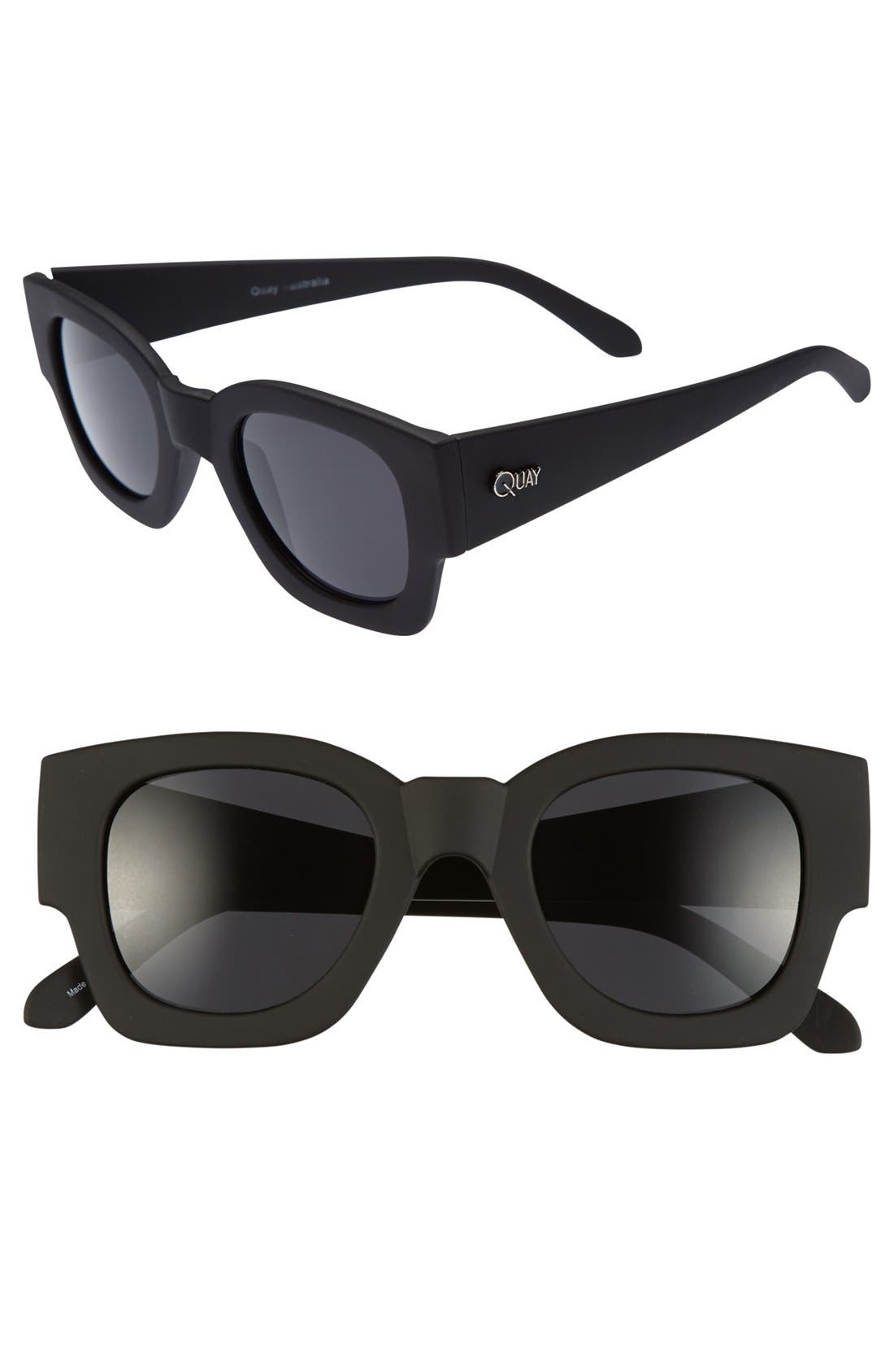Quay 'Polygon' 50mm Sunglasses Nordstrom