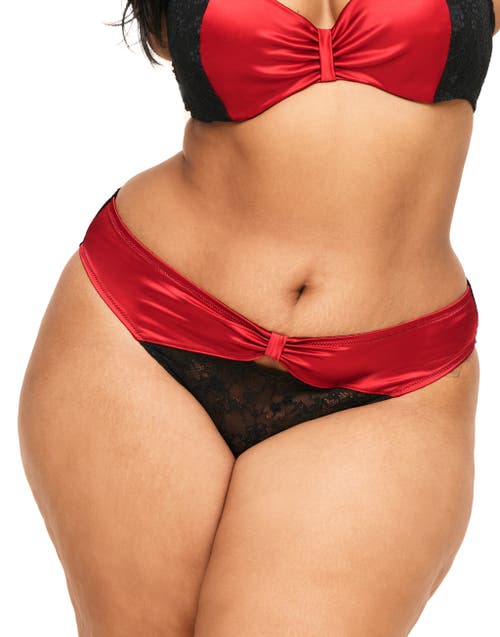 Shop Adore Me Eira Bikini Panties In Dark Red