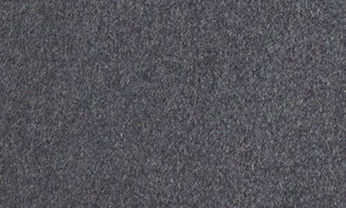 Karl Lagerfeld Wool Blend Double Breasted Coat In Medium Grey