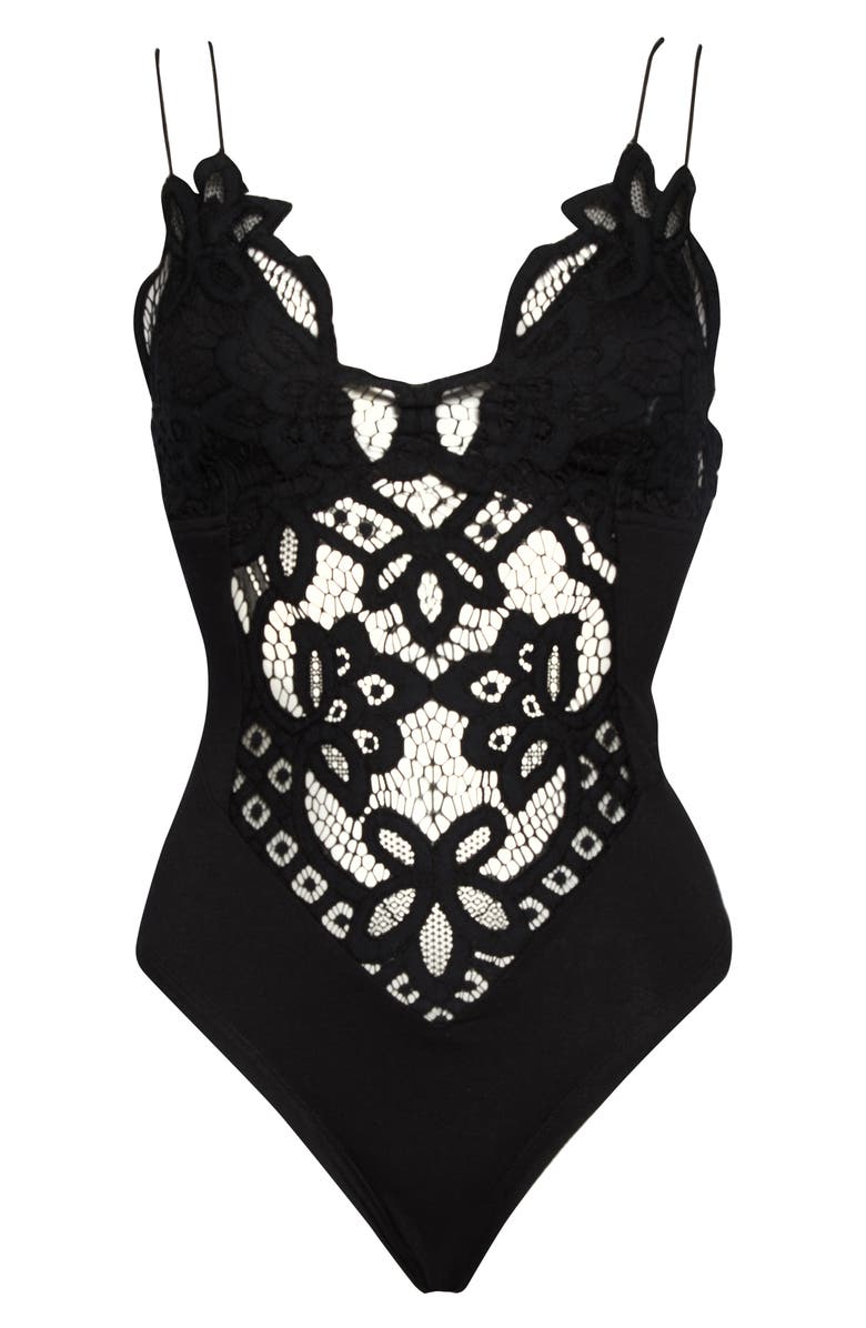 Free People Intimately FP Adella Lace Bodysuit | Nordstrom