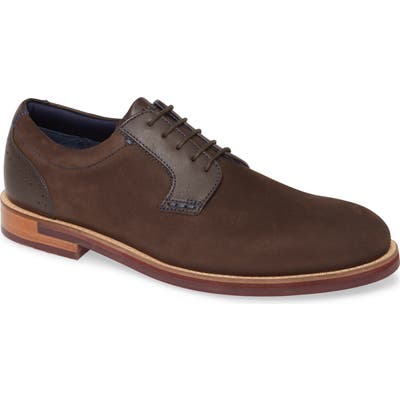 Ted Baker London Deekun Plain Toe Derby, Brown
