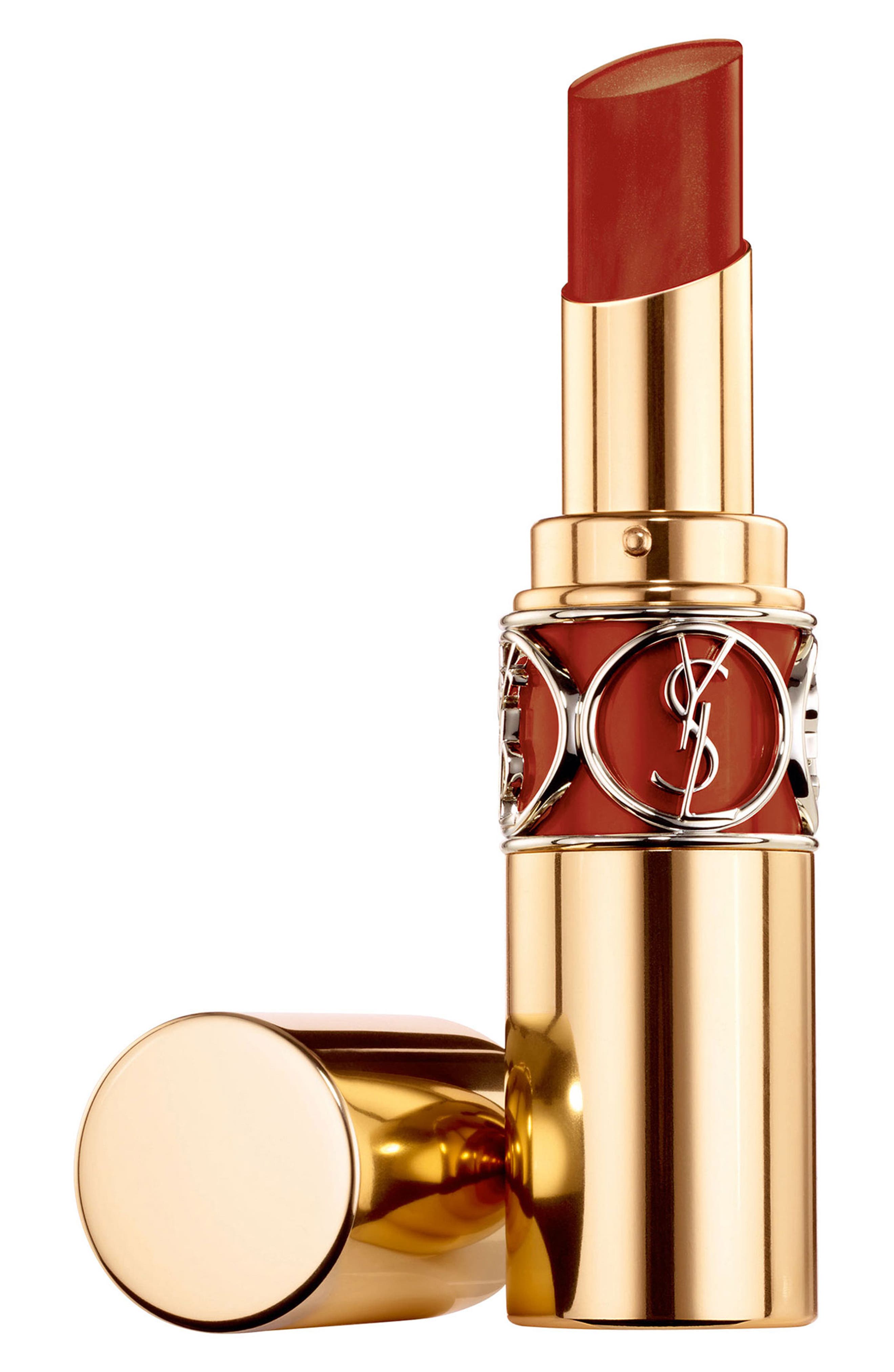 Yves Saint Laurent Rouge Volupte Shine Oil-in-Stick Lipstick Balm in 80 Chili Tunique
