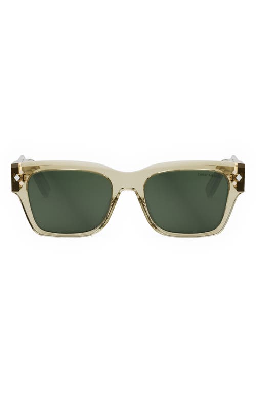 Dior Cd Diamond S2i 54mm Square Sunglasses In Neutral
