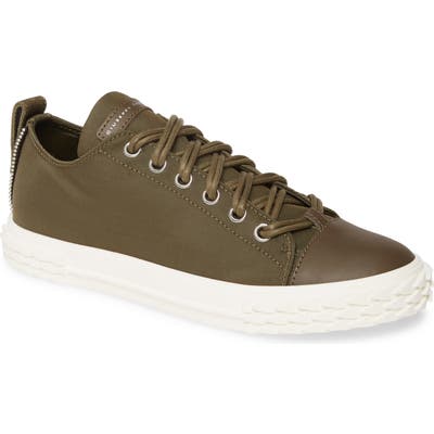 Giuseppe Zanotti Double Lace Sneaker, Green