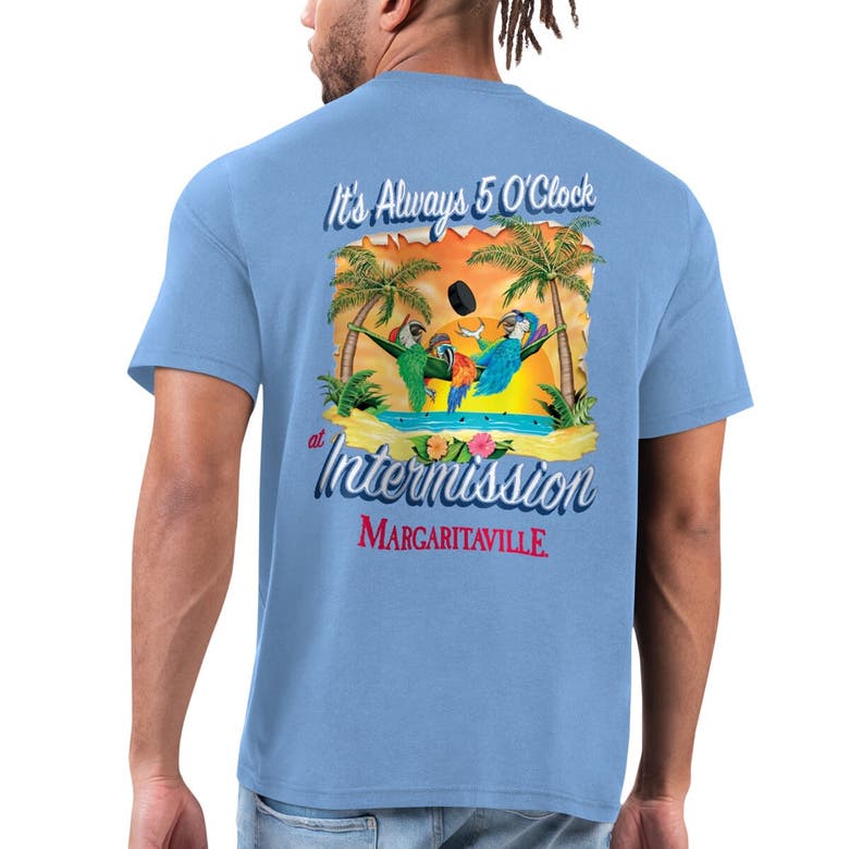 Shop Margaritaville Blue Tampa Bay Lightning T-shirt