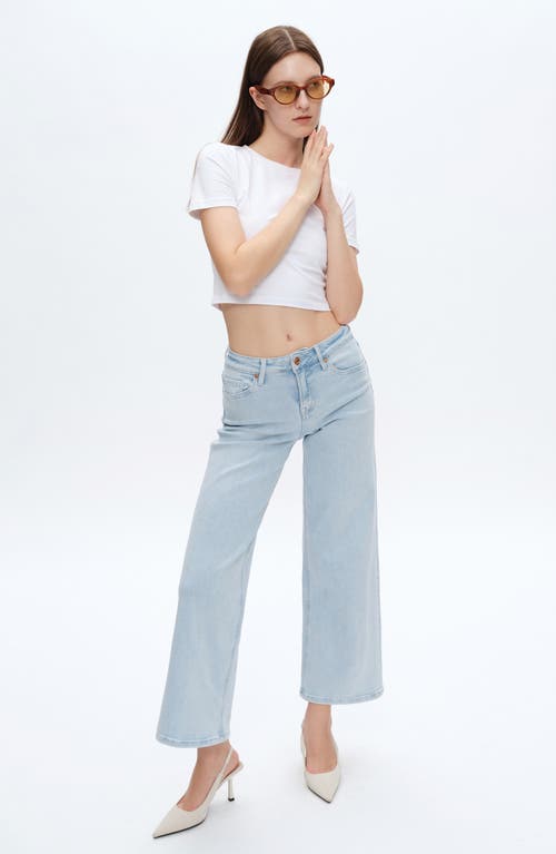 BAYEAS BAYEAS LISA ANKLE WIDE LEG JEANS 