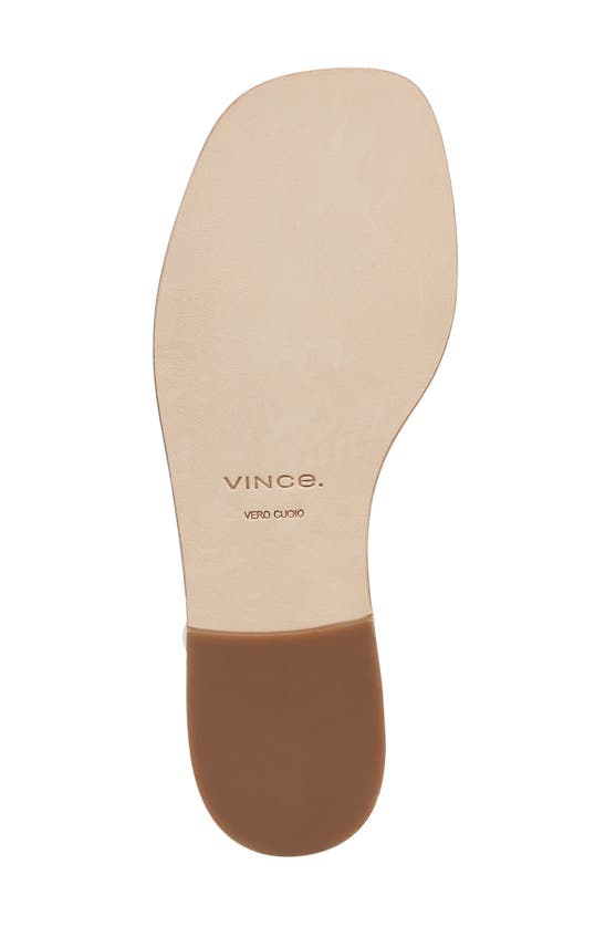 Shop Vince Martina Ankle Strap Sandal In Milk