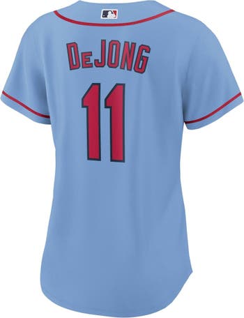 Nike Women's Nike Paul DeJong Light Blue St. Louis Cardinals Alternate  Replica Player Jersey