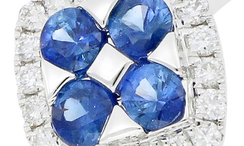 Bony Levy Diamond & Sapphire Ring In White Gold/diamond/sapphire