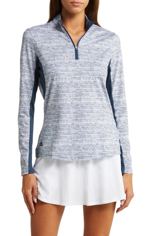adidas Golf Women's Ultimate 365 Long Sleeve Golf Shirt in Crew Navy