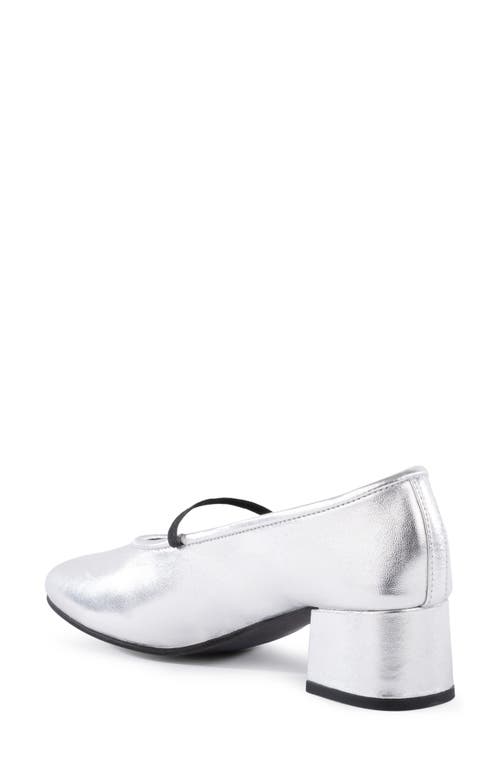 Shop Seychelles Dusk To Dawn Mary Jane Pump In Silver