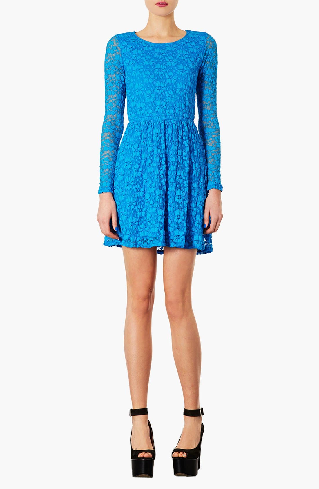 Lace Skater Dress Nordstrom
