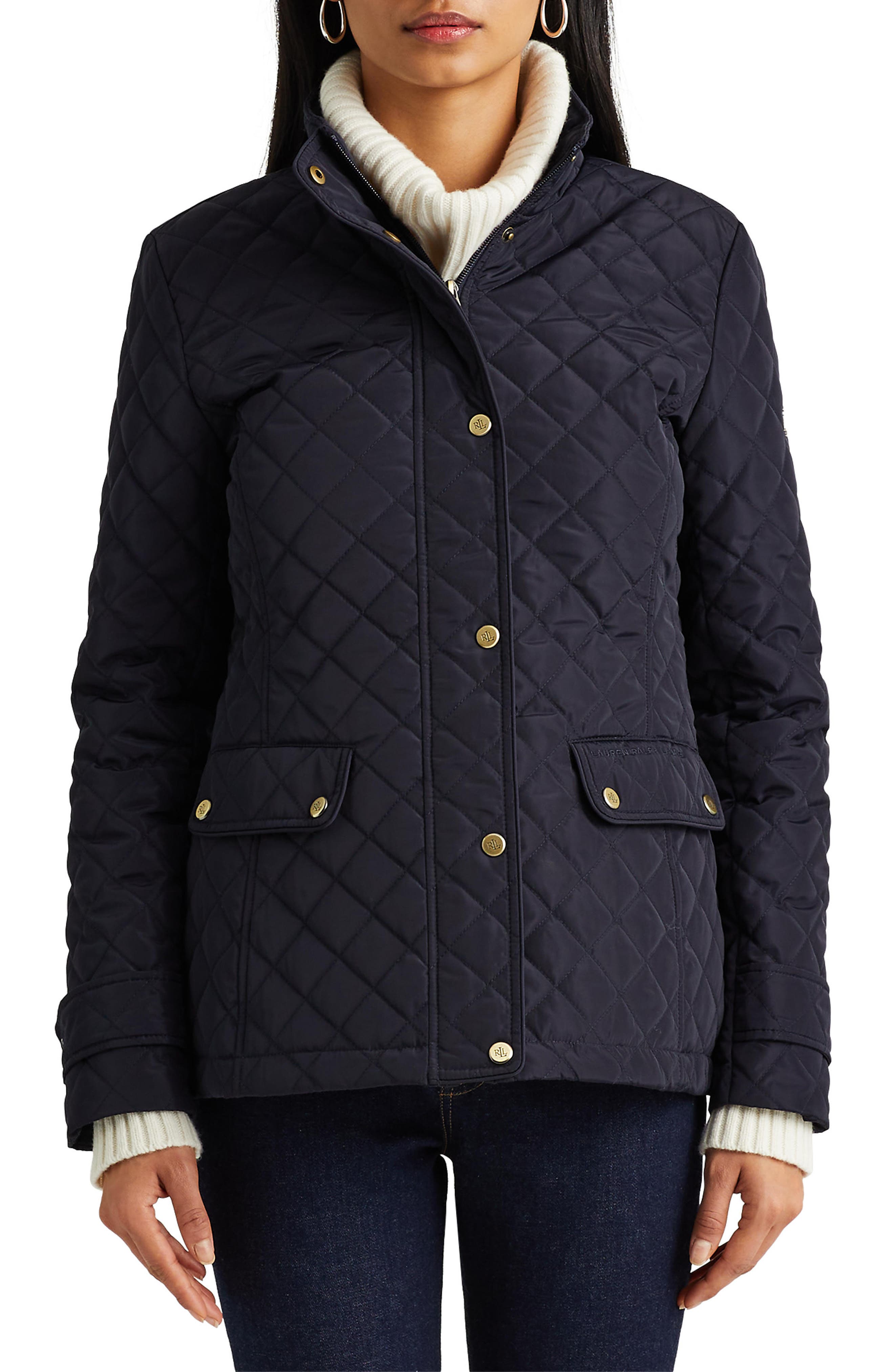 polo ralph lauren women's quilted jacket