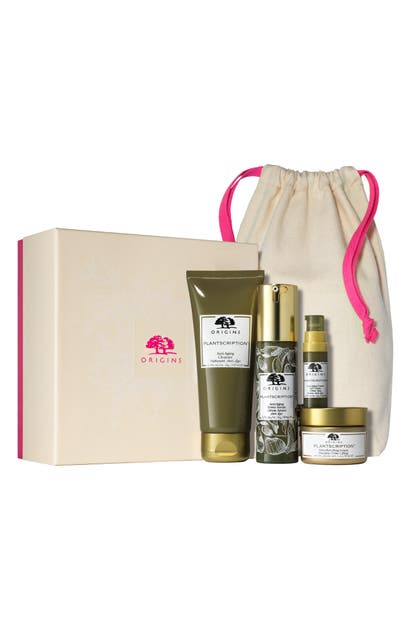 Click to view more detailed imagery on our partner's website Origins Youthful Cheer Plantscription(tm) Pro-age Powerhouses Skin Care Set
