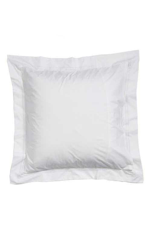 Shop Sferra Grande Hotel Euro Sham In White/grey