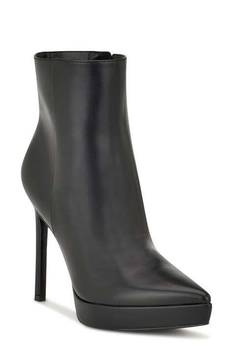 black bootie pointed toe | Nordstrom