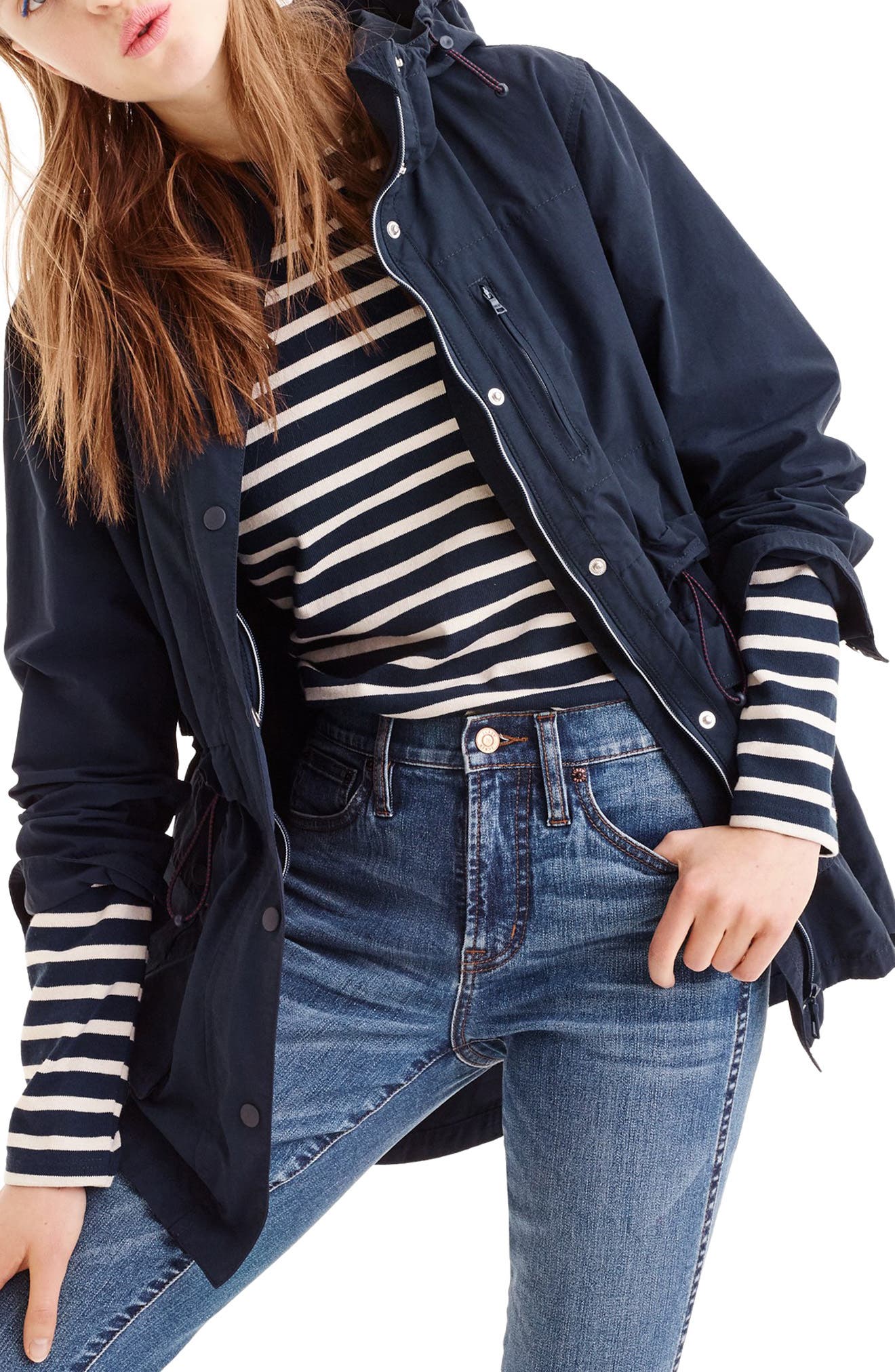 J.Crew Perfect Rain Jacket (Regular & Plus Size) Nordstrom