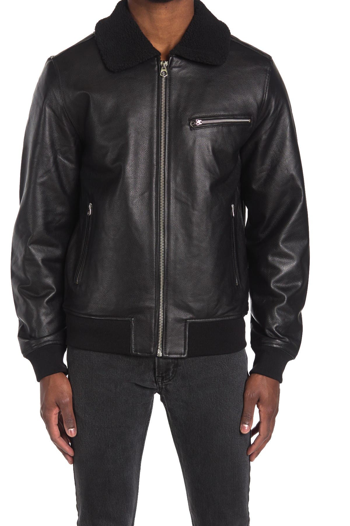 leather jacket mens nordstrom rack