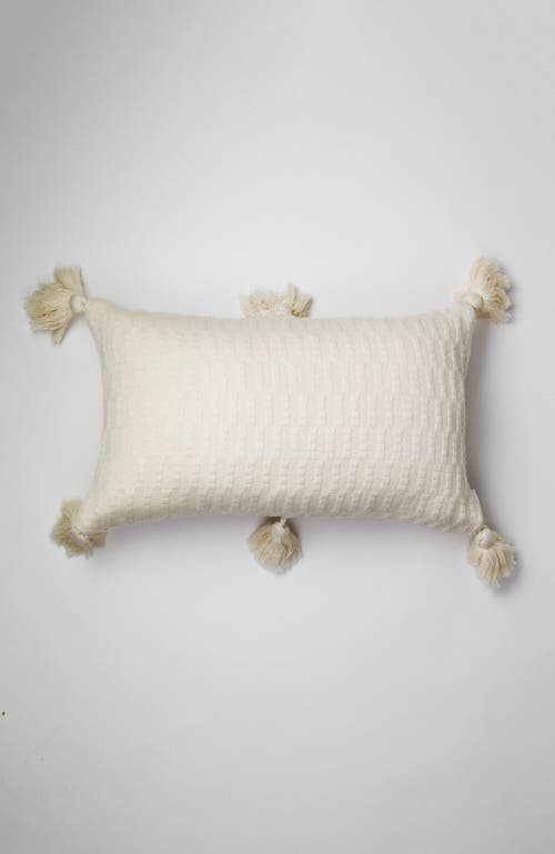 ARCHIVE NEW YORK ARCHIVE NEW YORK ANTIGUA CLASSIC SOLID HANDWOVEN COTTON THROW PILLOW