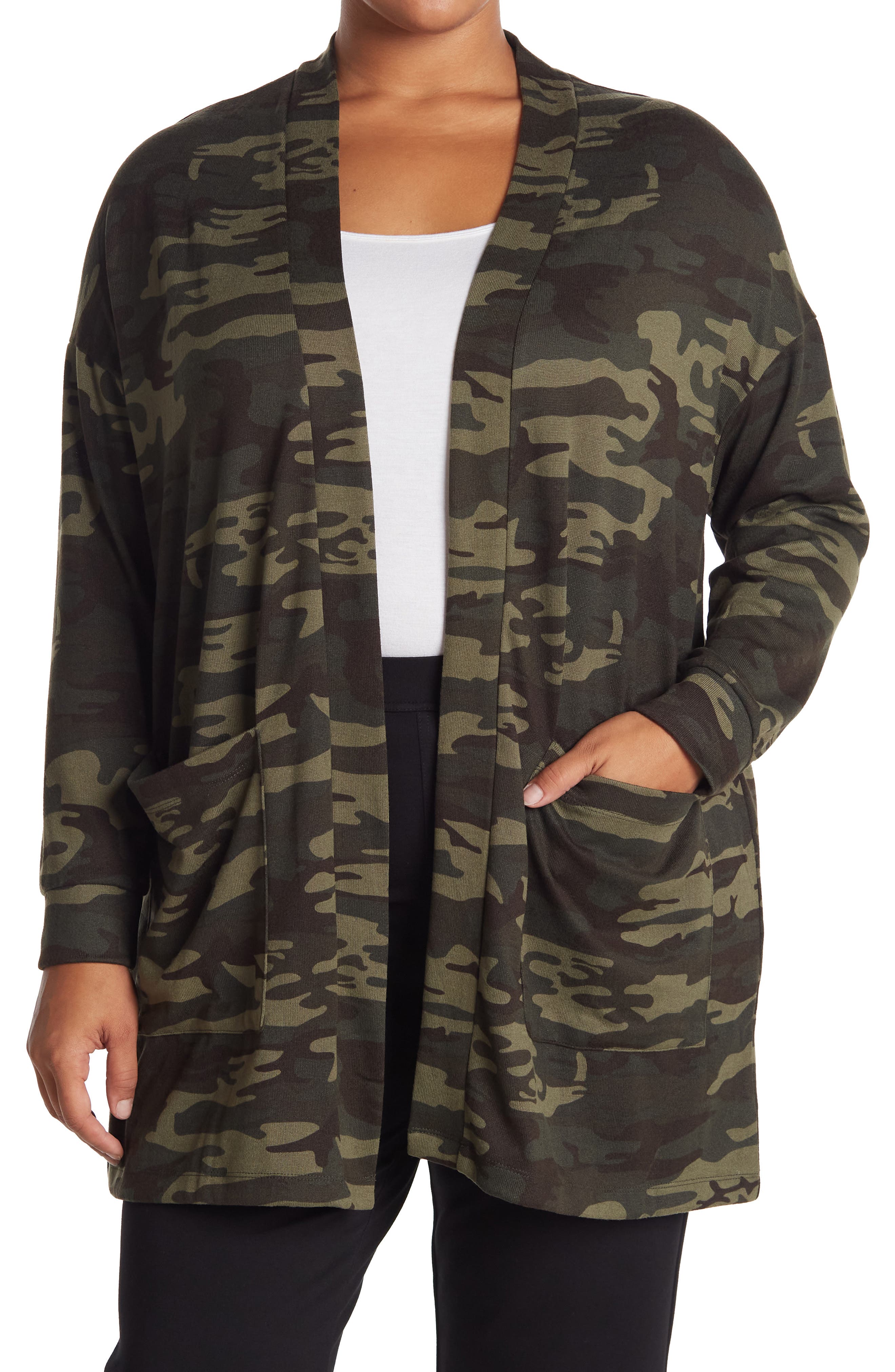 Sanctuary Patch Pocket Knit Cardigan 