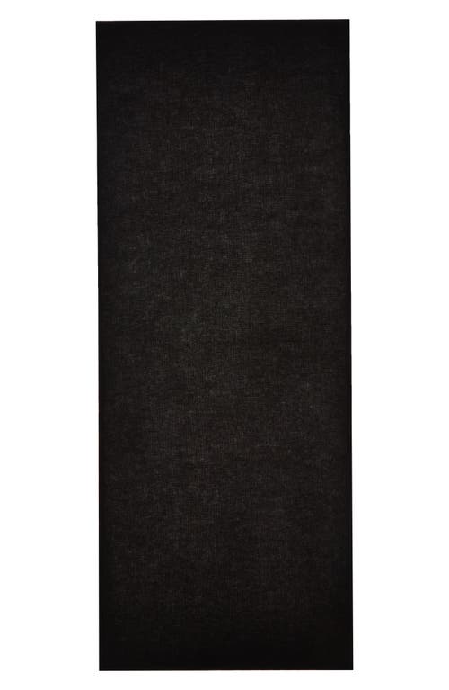 Shop Vince Cashmere Featherweight Travel Scarf In Black