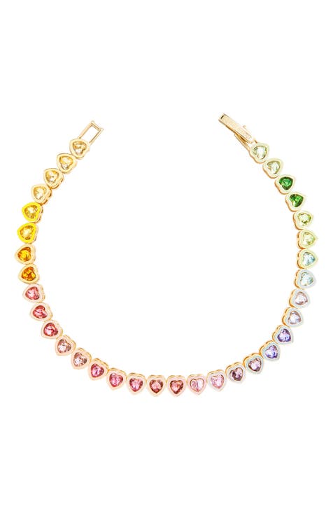 Juicy Couture Official Charm Bracelet Rainbow Charm Bracelet