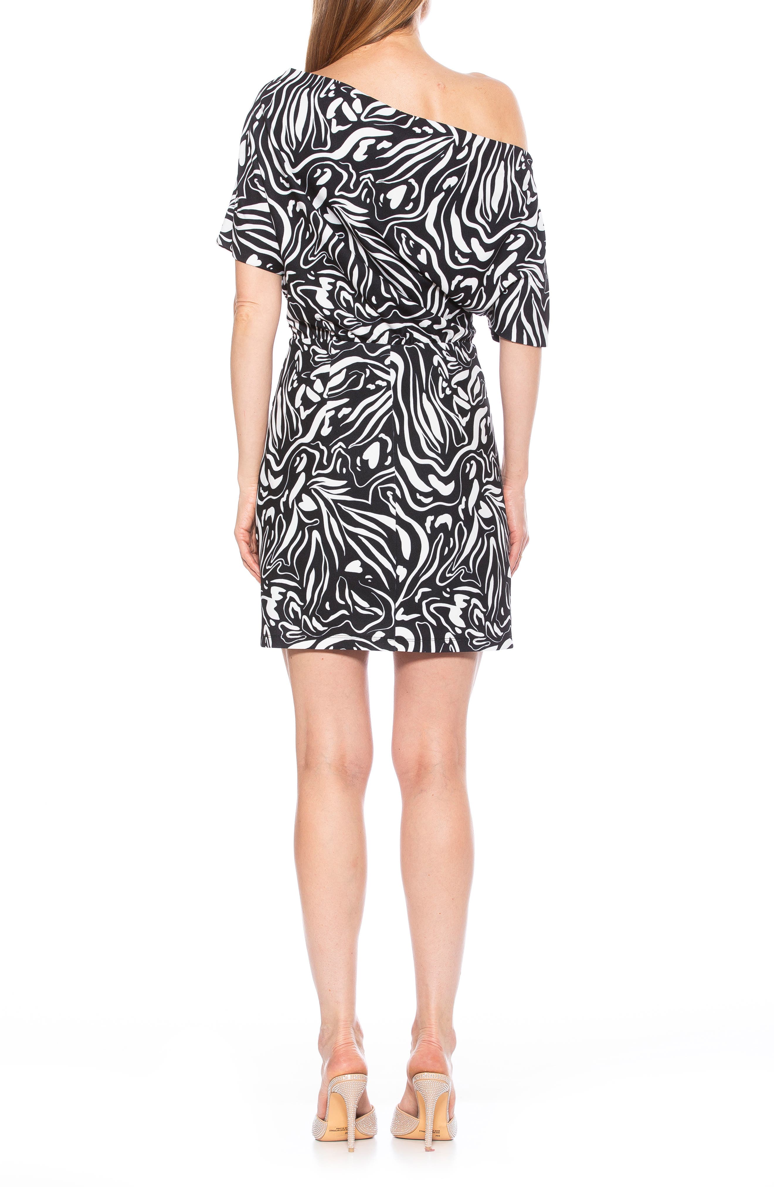 Alexia Admor Suri Draped OneShoulder Minidress Nordstromrack