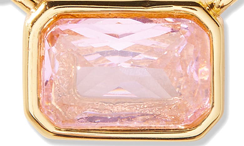 Brook & York Jane Birthstone Pendant Necklace In Gold - October