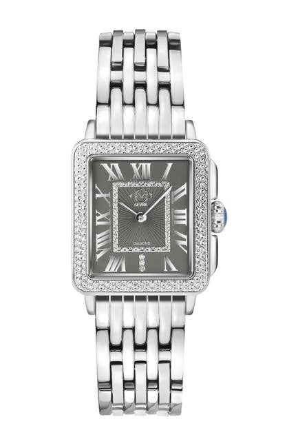 Gevril | Women's Padova Swiss Diamond Watch, 28.5mm - 0.014 ctw ...