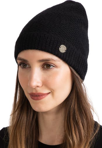 Bruno Magli Honeycomb Knit Cashmere Beanie Nordstromrack