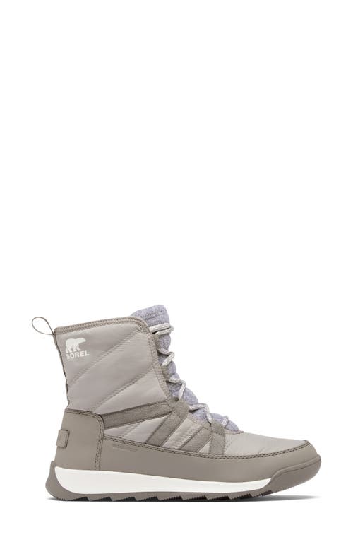 Sorel Whitney Ii Waterproof Snow Boot In Chrome Grey/quarry