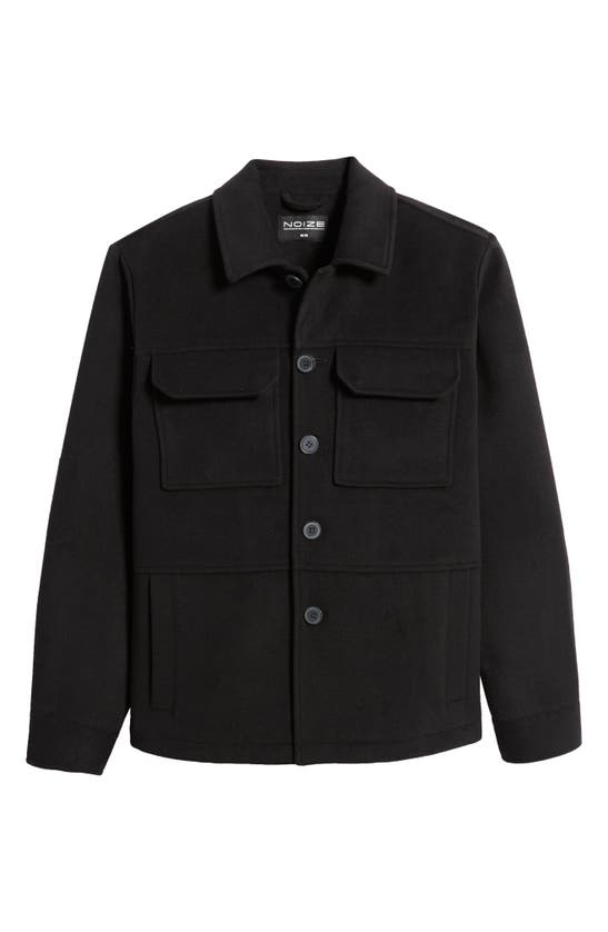 Noize Amari Utility Jacket In Black
