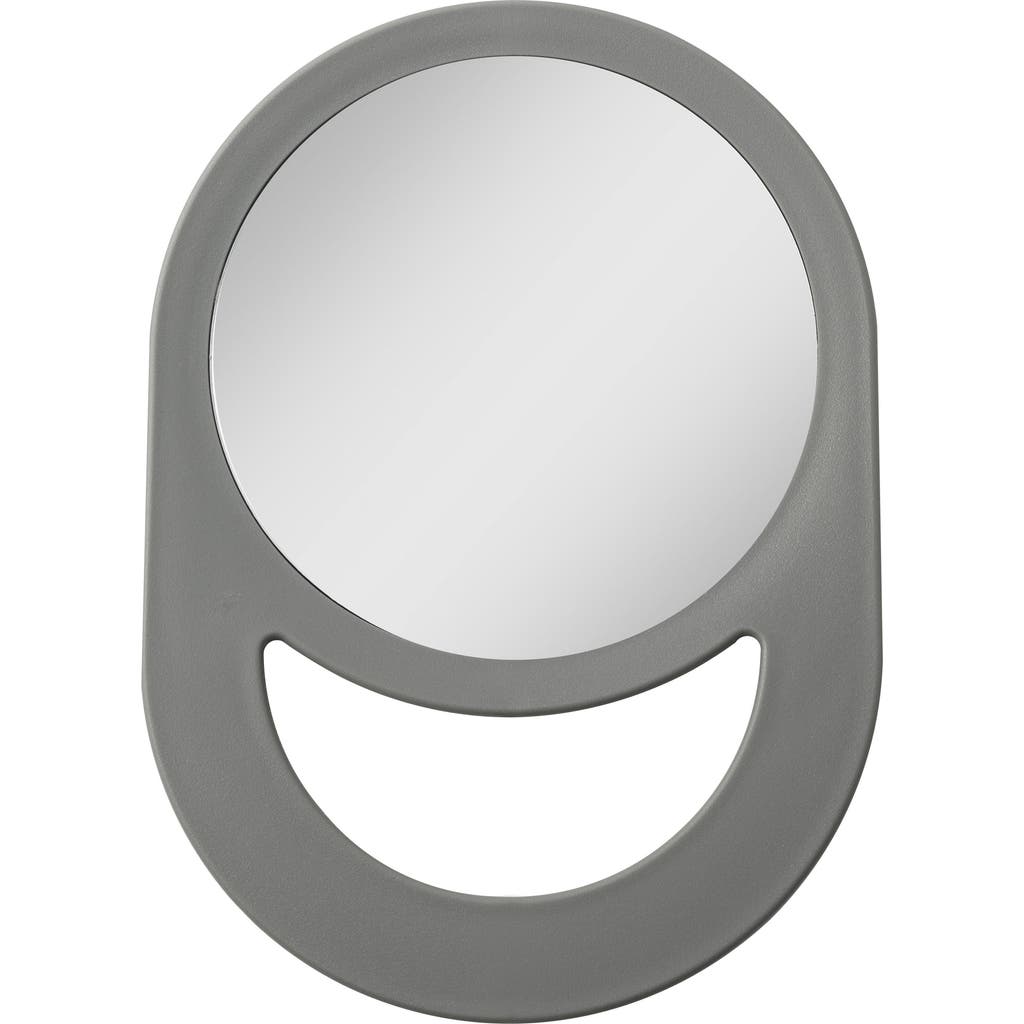 Zadro Hand Mirror With Handle In Gray