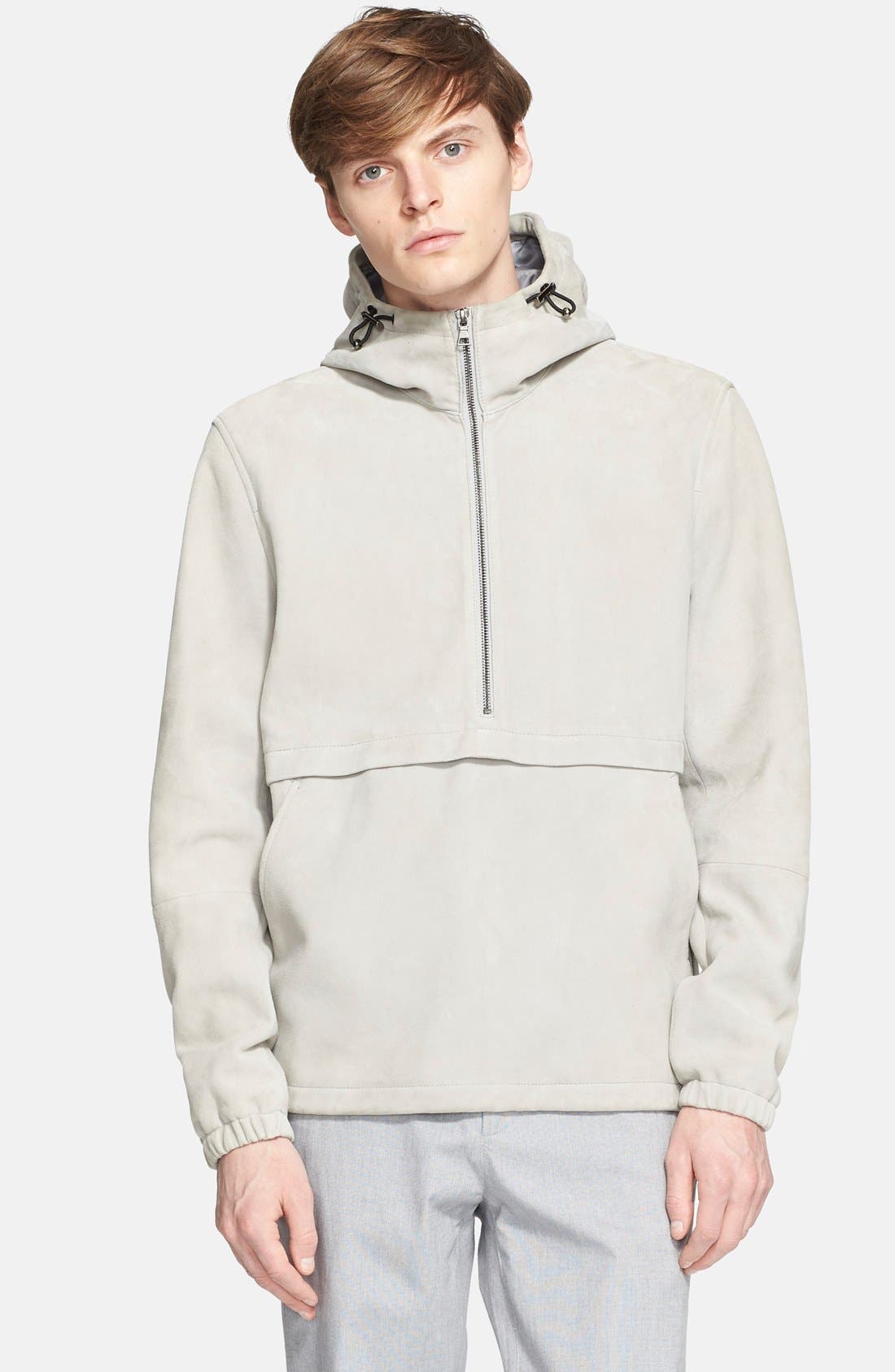 vince half zip hoodie