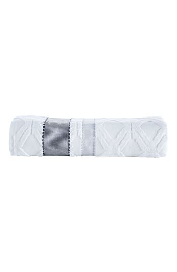 Brooks Brothers Large Square Cotton Towel In White