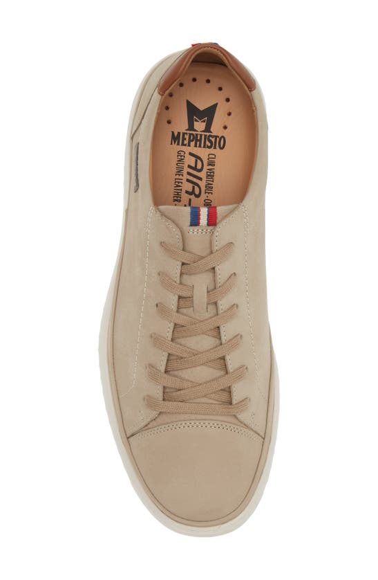 Shop Mephisto Thomas Sneaker In Sand