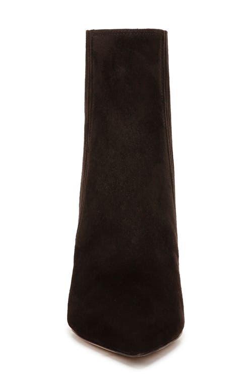 Shop Veronica Beard Lisa 70mm Pointed Toe Bootie In Espresso