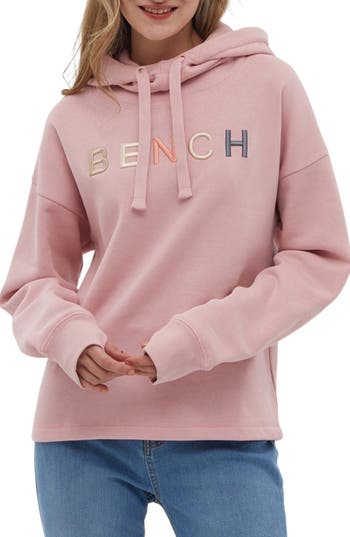 Shop Bench . Ioni Logo Hoodie In Rose