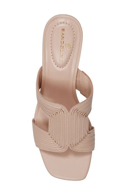 Bandolino Women's Merily Block Heel Dress Sandals In Medium Natural