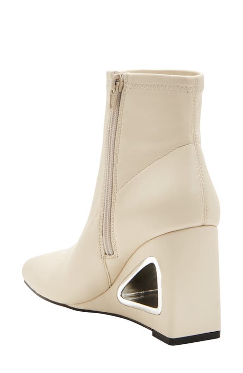 Shop Katy Perry The Hollow Wedge Bootie In Chalk