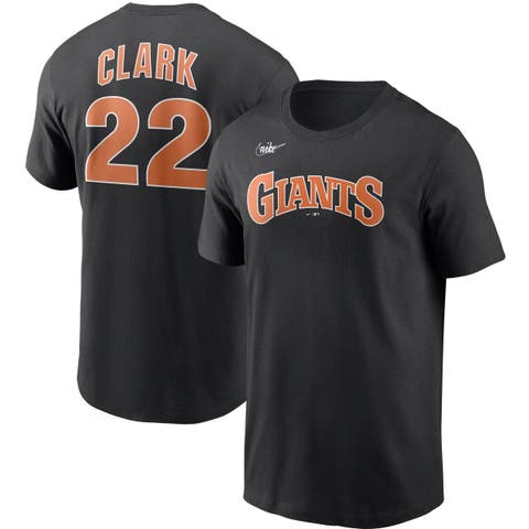 Men's San Francisco Giants Will Clark Mitchell & Ness Black