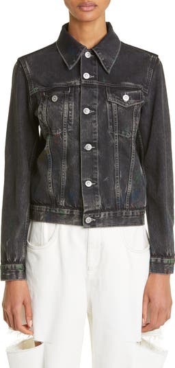 Maison Margiela Paint Splatter Denim Jacket | Nordstrom