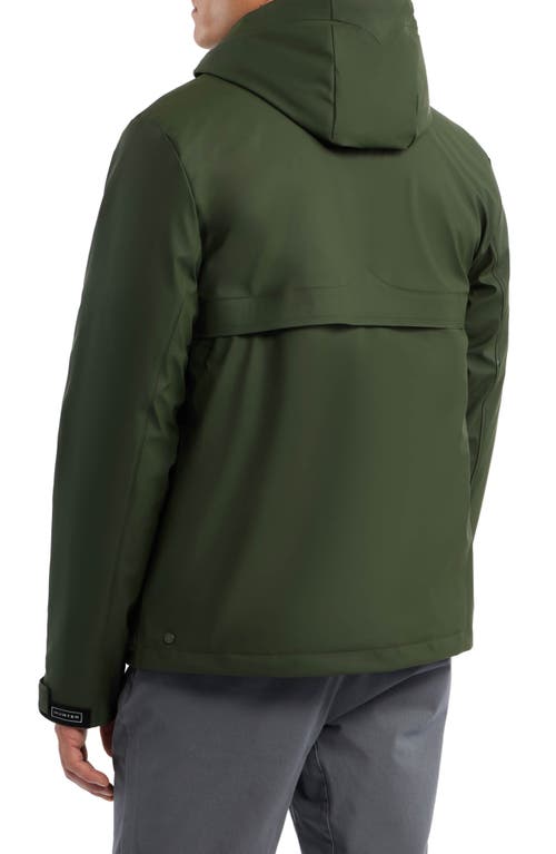 Shop Hunter Mill Waterproof Rain Jacket In  Green