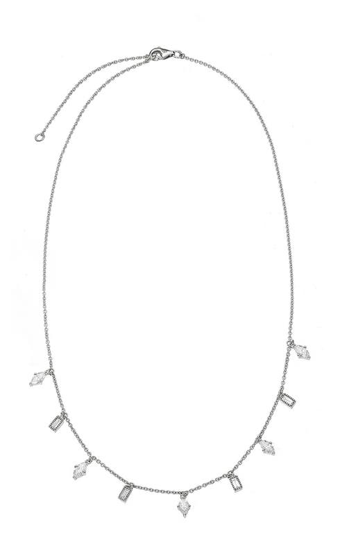 Sethi Couture Luvia Diamond Necklace in 18K Wg