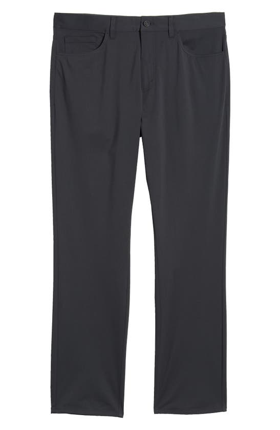 Shop Johnston & Murphy Xc4 Five Pocket Performance Pants In Black