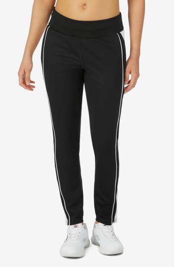 Fila La Finale Track Pants In Blk/wht